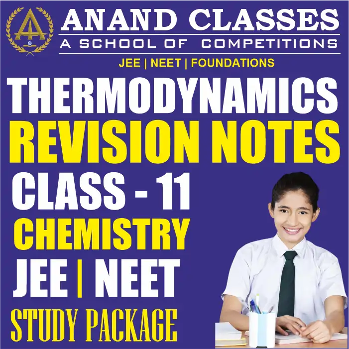 Thermodynamics Revision Short Notes Chemistry Class 11 Self Study Material for JEE NEET free pdf download