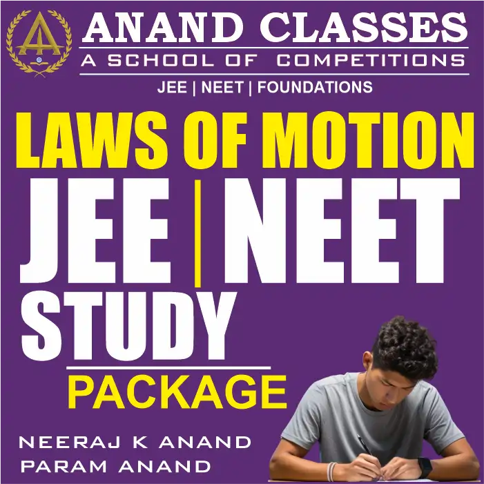 Laws of Motion Notes With JEE NEET MCQS Physics Class 11 CBSE Study Material Full Chapter Download pdf-Anand Classes